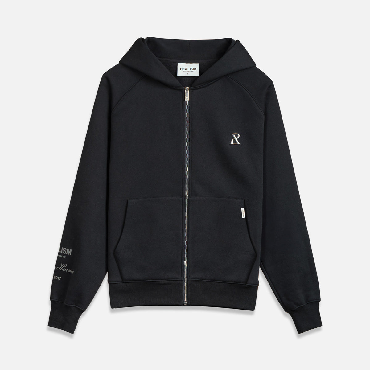 SSS REALISM RADIANT ZIP HOODIE BLACK – Secret Sneaker Store Online
