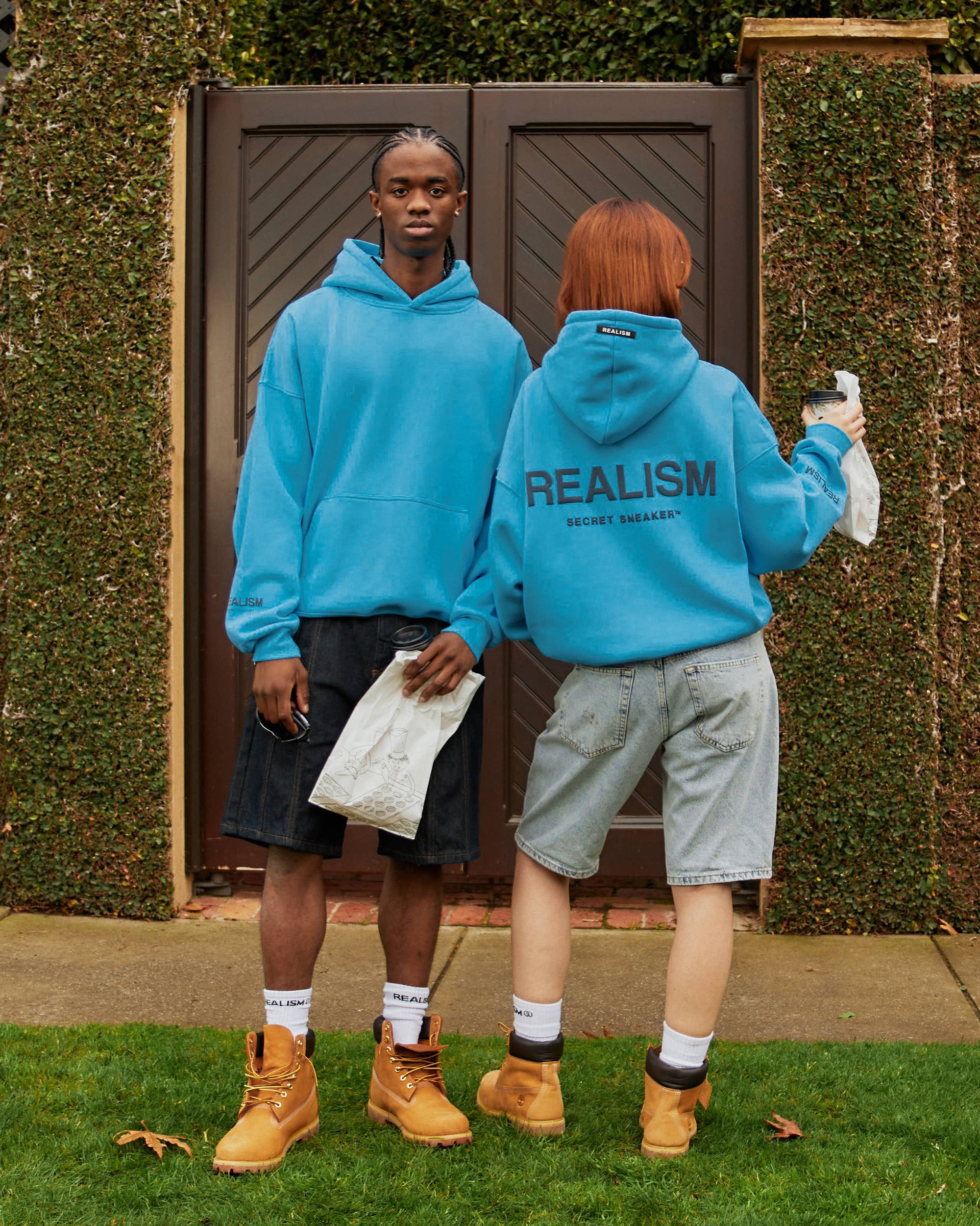 SSS REALISM COURT BOXY HOODIE UNC