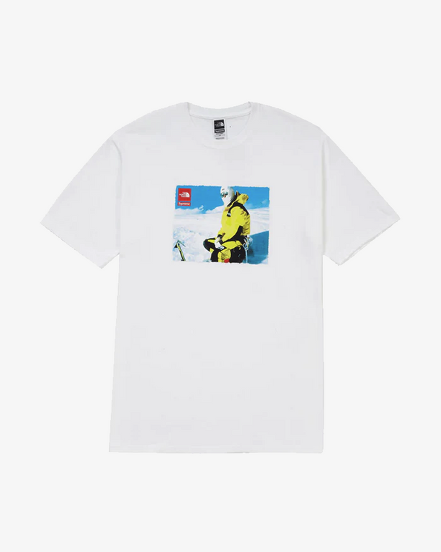 SUPREME X THE NORTH FACE EXPEDITION WHITE TEE
