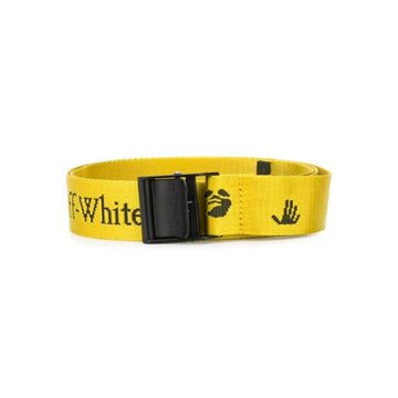 OFF WHITE NEW LOGO CLASSIC YELLOW INDUSTRIAL BELT (NEW) -