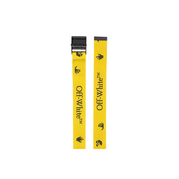 OFF WHITE NEW LOGO CLASSIC YELLOW INDUSTRIAL BELT (NEW) -