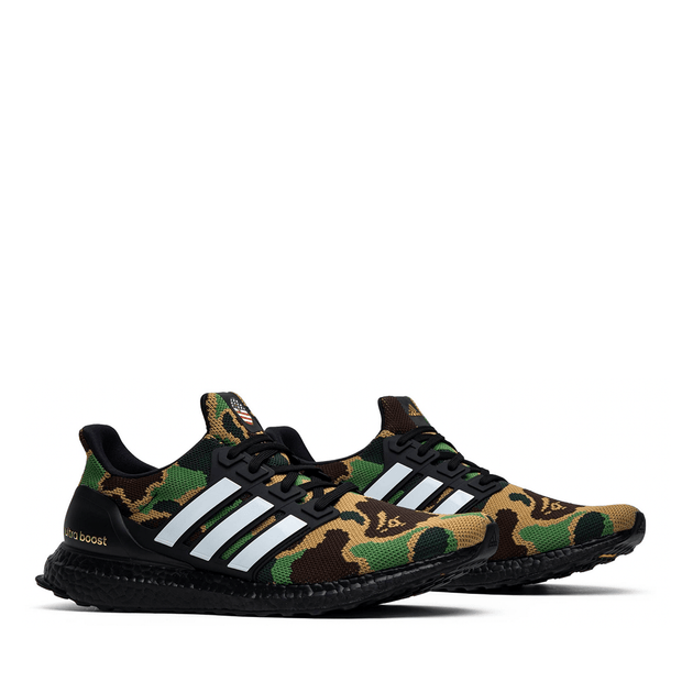 ADIDAS X BAPE GREEN CAMO ULTRABOOST 4.0 NEW Secret Sneaker Store Online