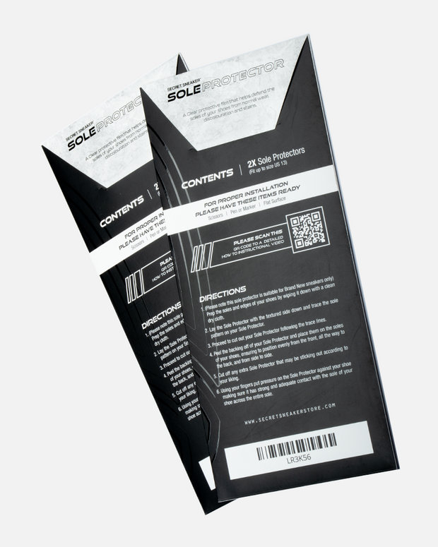 SSS SOLE PROTECTOR SHEET FILM (1 PAIR ONLY)