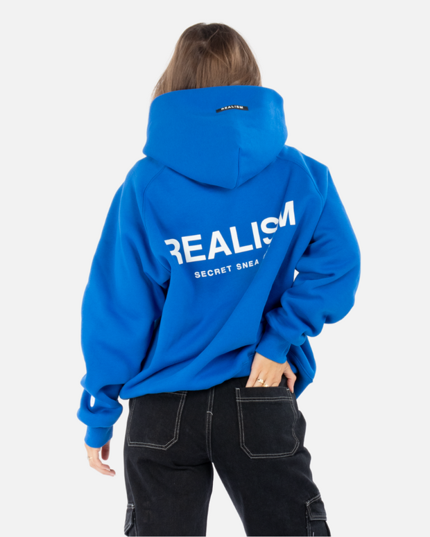 SSS REALISM RENDER HOODIE AZURE BLUE