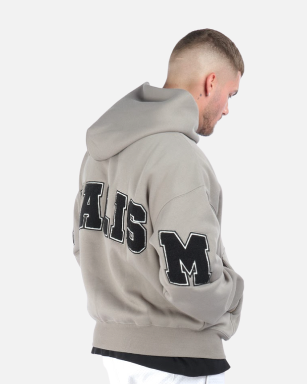 SSS REALISM COLLEGE TEAM HOODIE COOL GREY