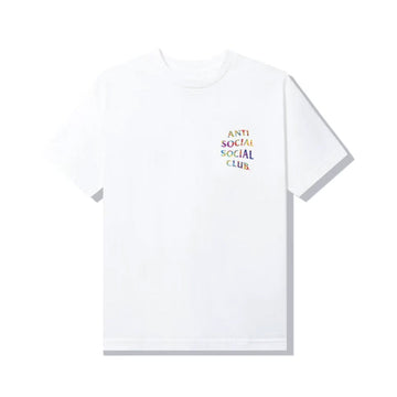 ASSC PEDALS ON THE FLOOR RAINBOW WHITE TEE