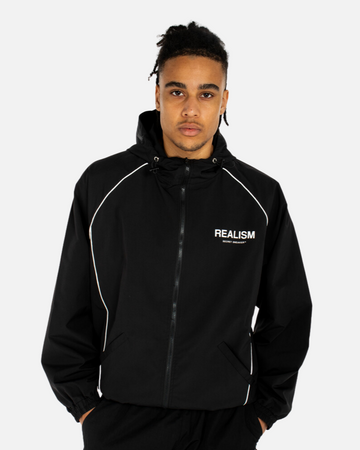 SSS REALISM DELORIAN TRACK JACKET BLACK