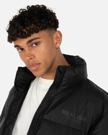 SSS REALISM COEX PUFFER JACKET BLACK