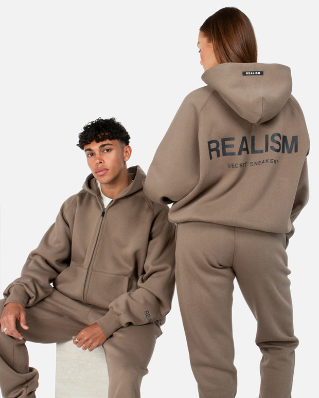SSS REALISM VISION ZIP HOODIE DESERT TAUPE – Secret Sneaker Store Online