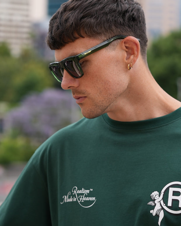 SSS REALISM MADE IN HEAVEN TEE PINE GREEN